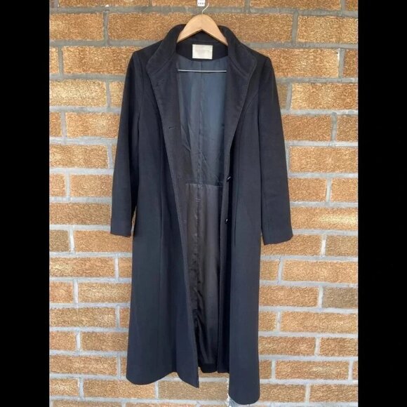 Fleurette Loro Piana Black Wool size 8 - Picture 12 of 12